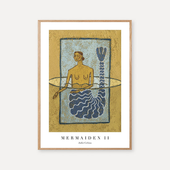 Mermaiden II - Mermaid Wall Art Print