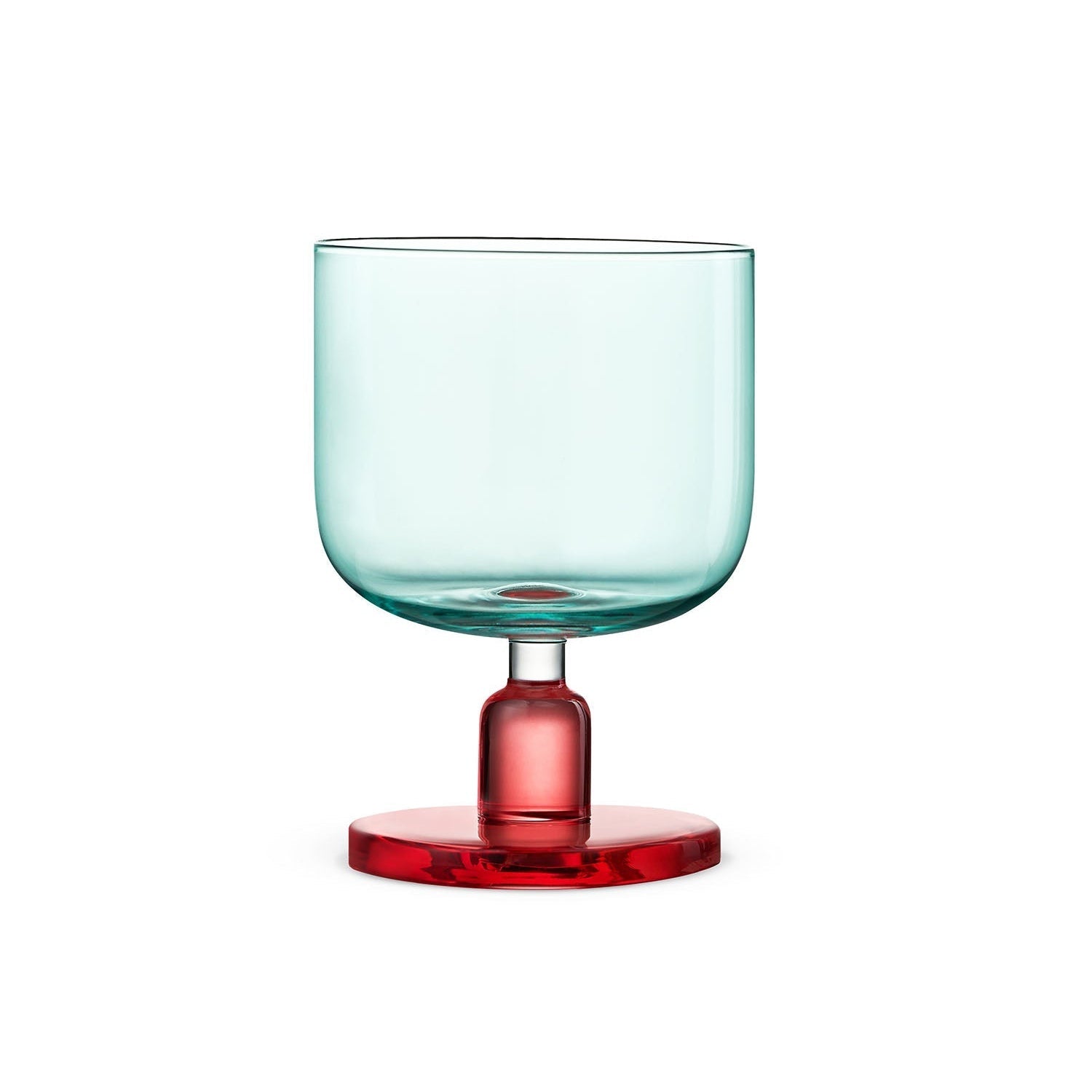 Azure Rasberry Wine GlassSHORT