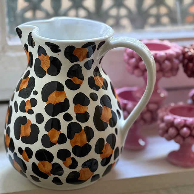 Leopard Carafe