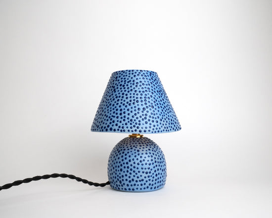 'Dots' Table Lamp - Blue