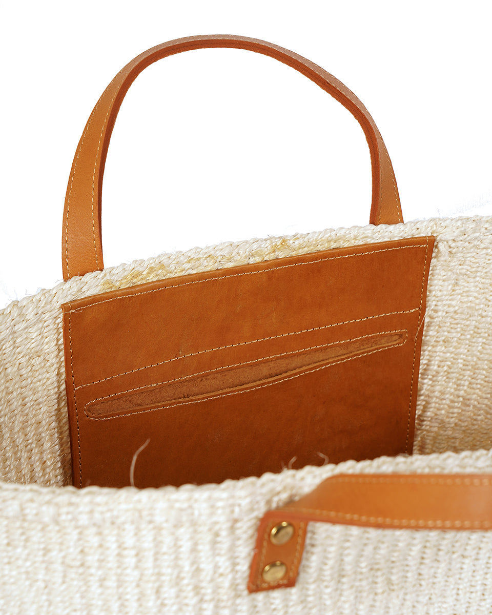 ARDHI: Neutral and Natural Sisal Shopper
