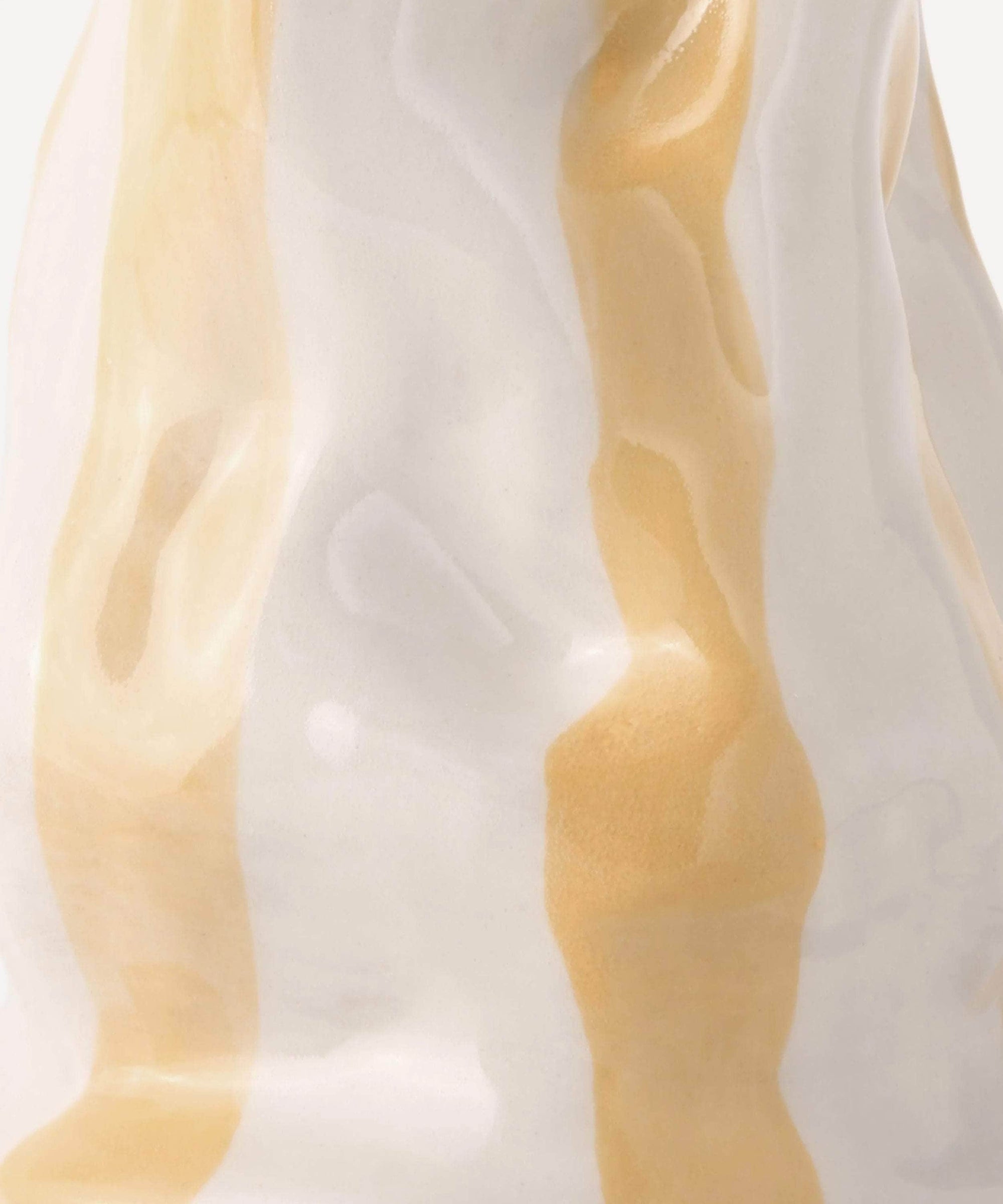 Straw Candy Stripe Vase