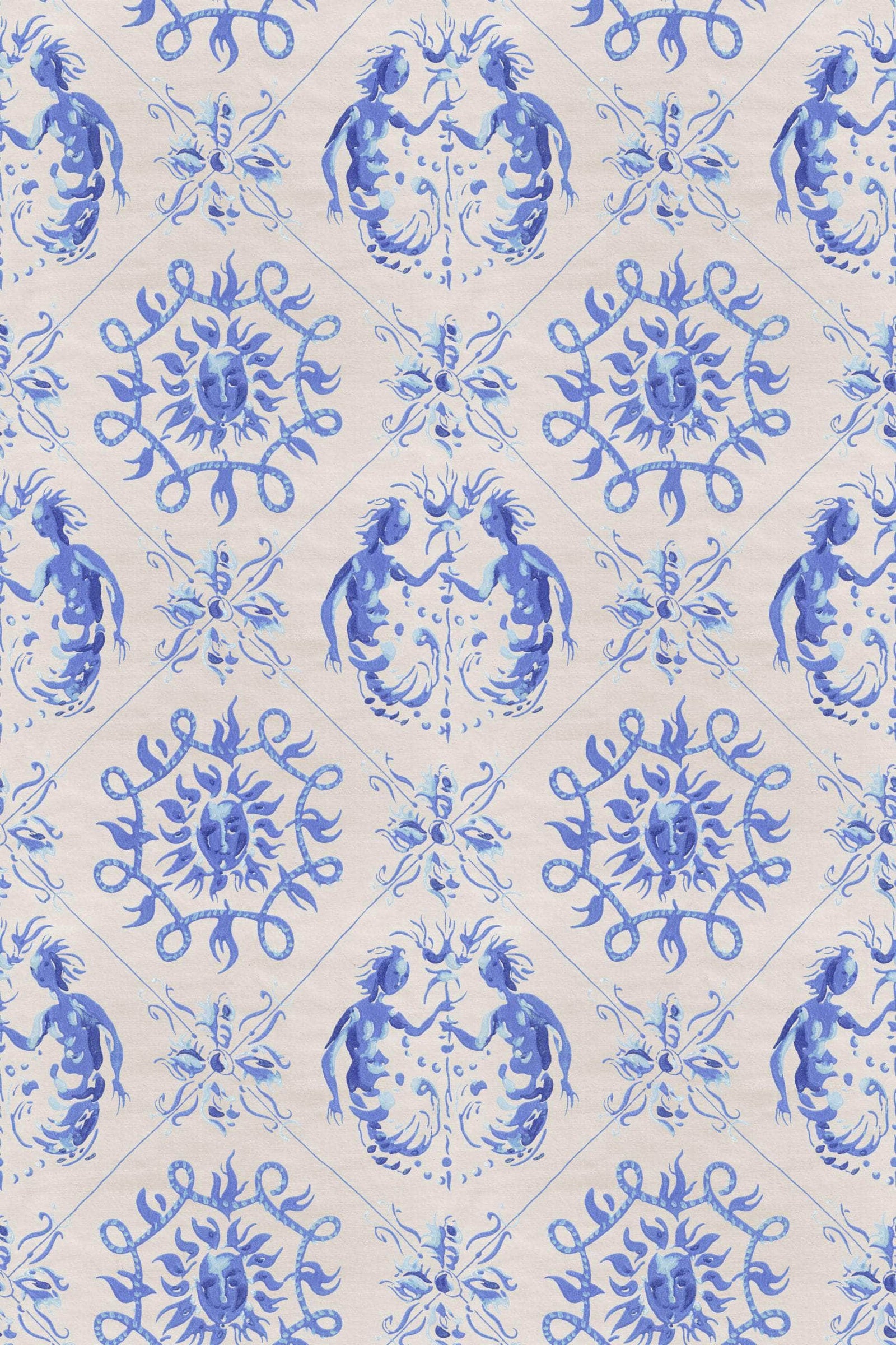 Syreni Aqua Wallpaper