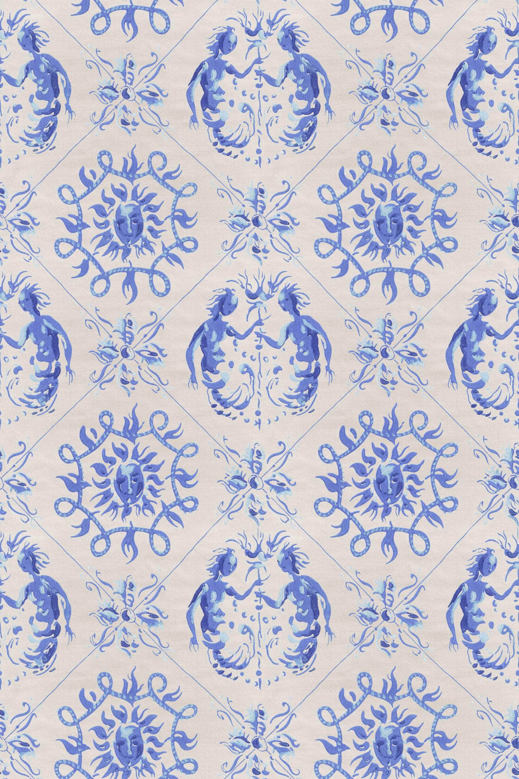 Syreni Aqua Wallpaper