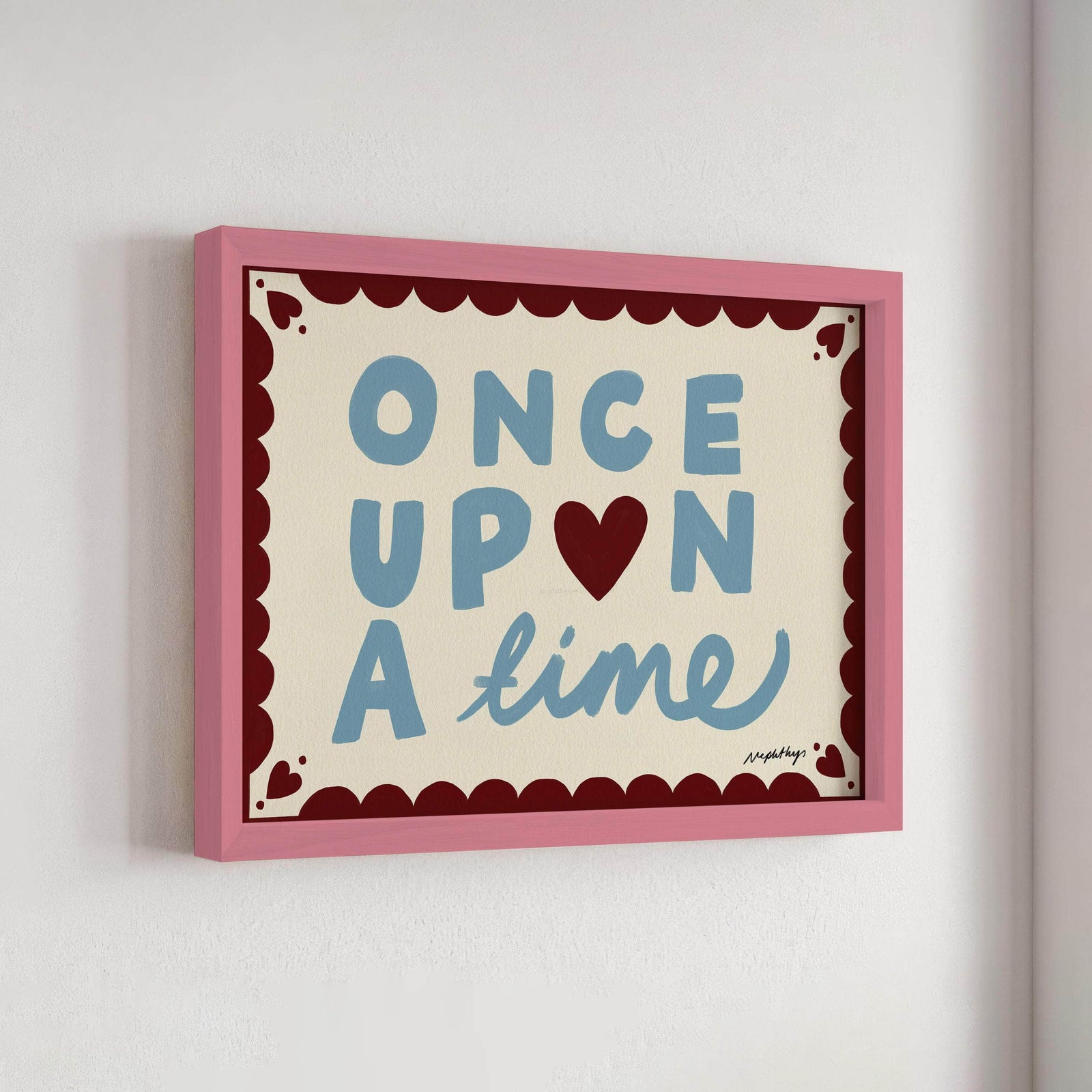Once Upon a Time Print