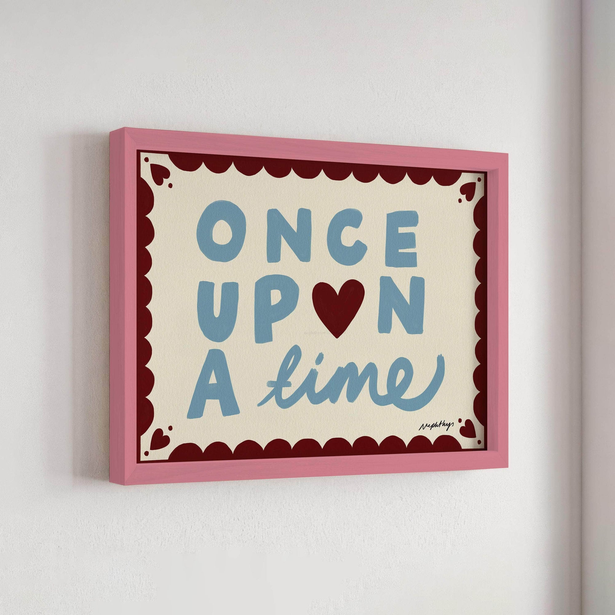 Once Upon a Time Print