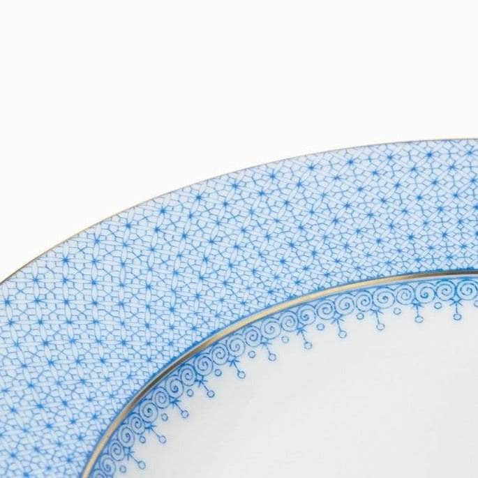 Blue Lace Dinner Plates | Set of 4