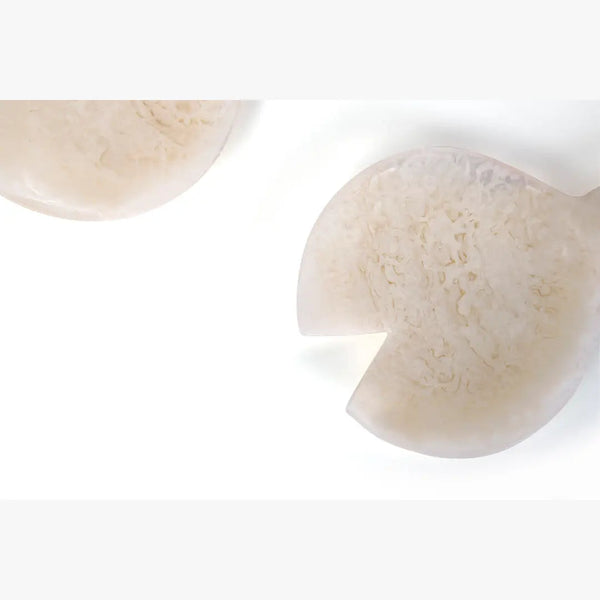 Resin Salad Server-Vanilla  (Set of 2), 12.40 x 3.93 Inches