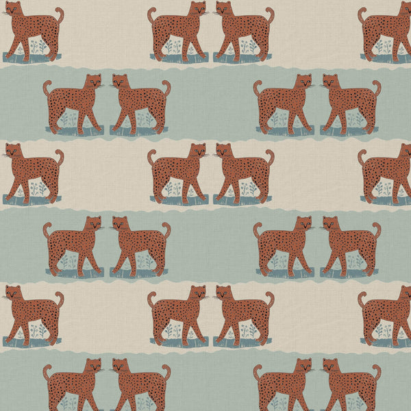 A Leopard Never Changes it's Spots Fabric