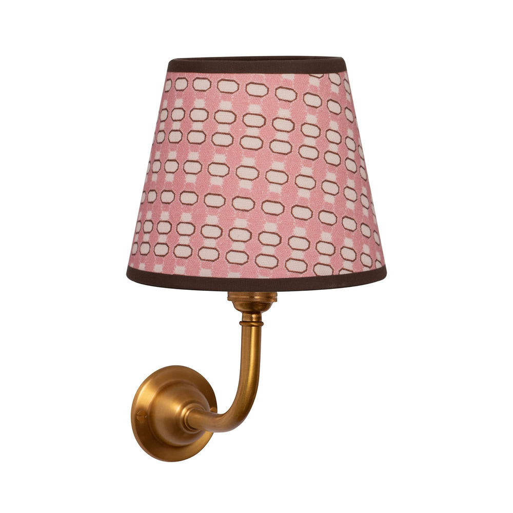 Lali II | Pink Fig Candle Clip Lampshade