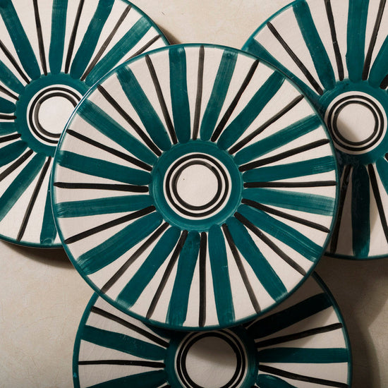Blue Safi Dinner Plate