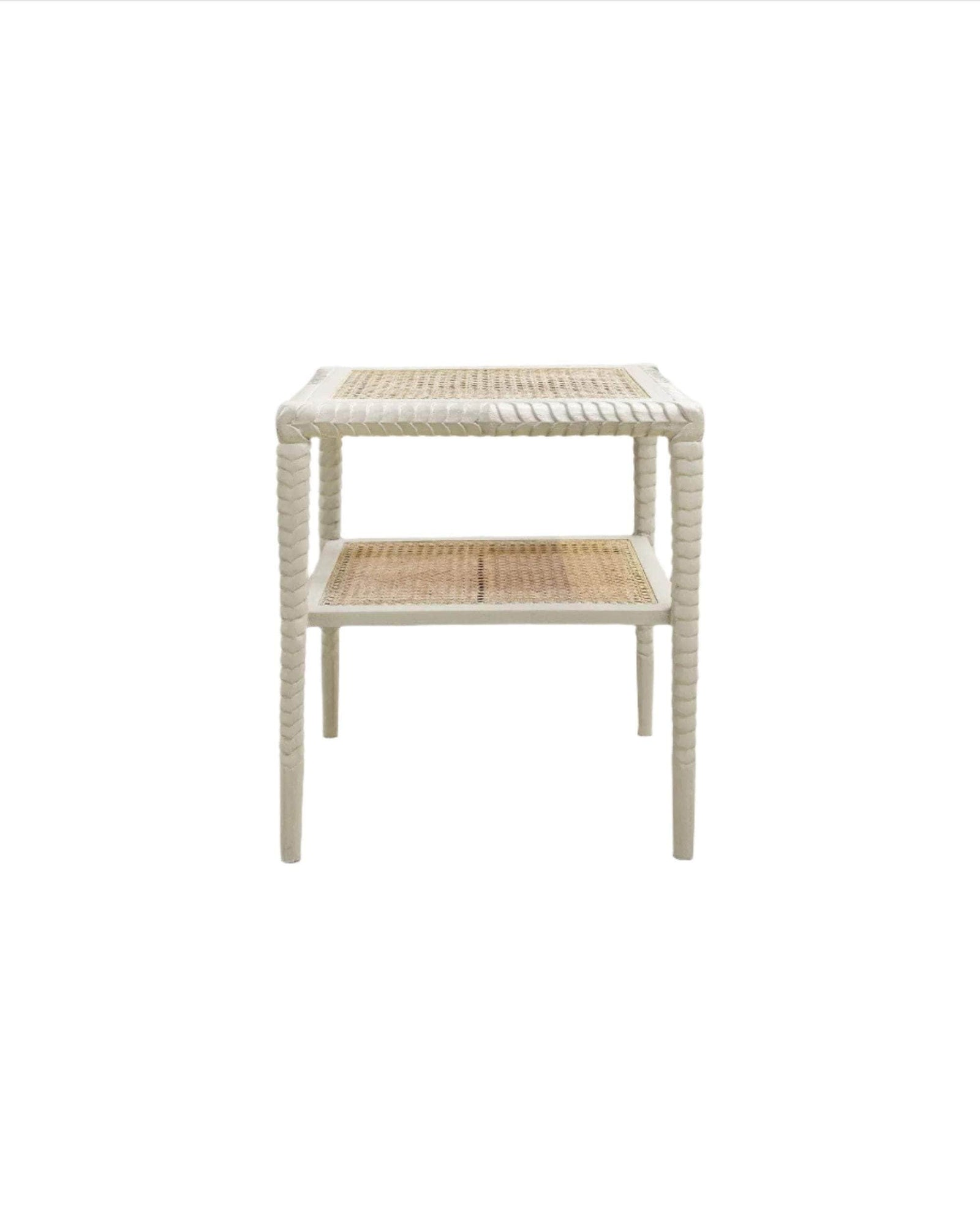 Pavilion Wooden Side Table - Taupe