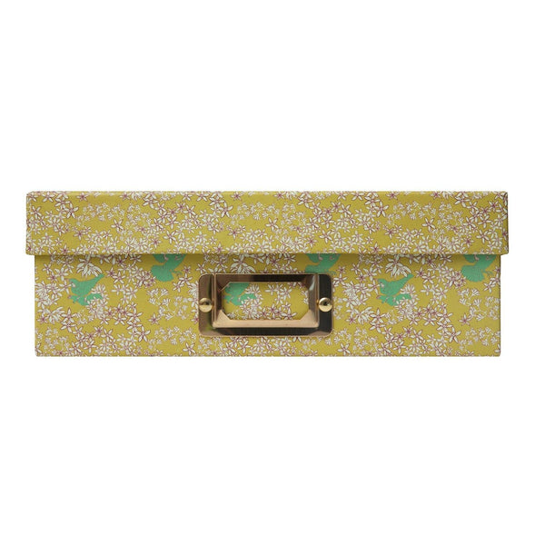 Corali Lemon Deeps Lidded Portfolio Box