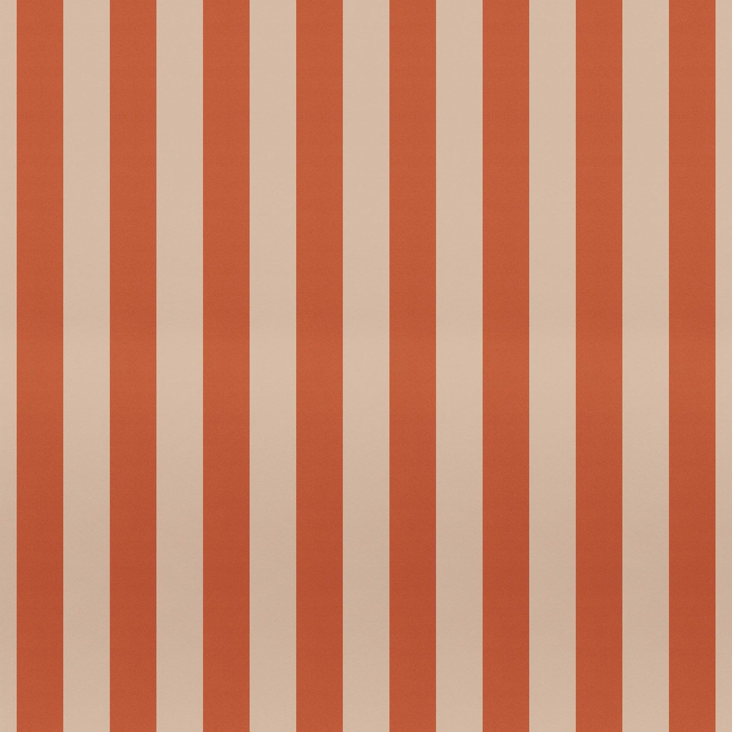 Sonia Stripe Wallpaper, Ginger, Sample