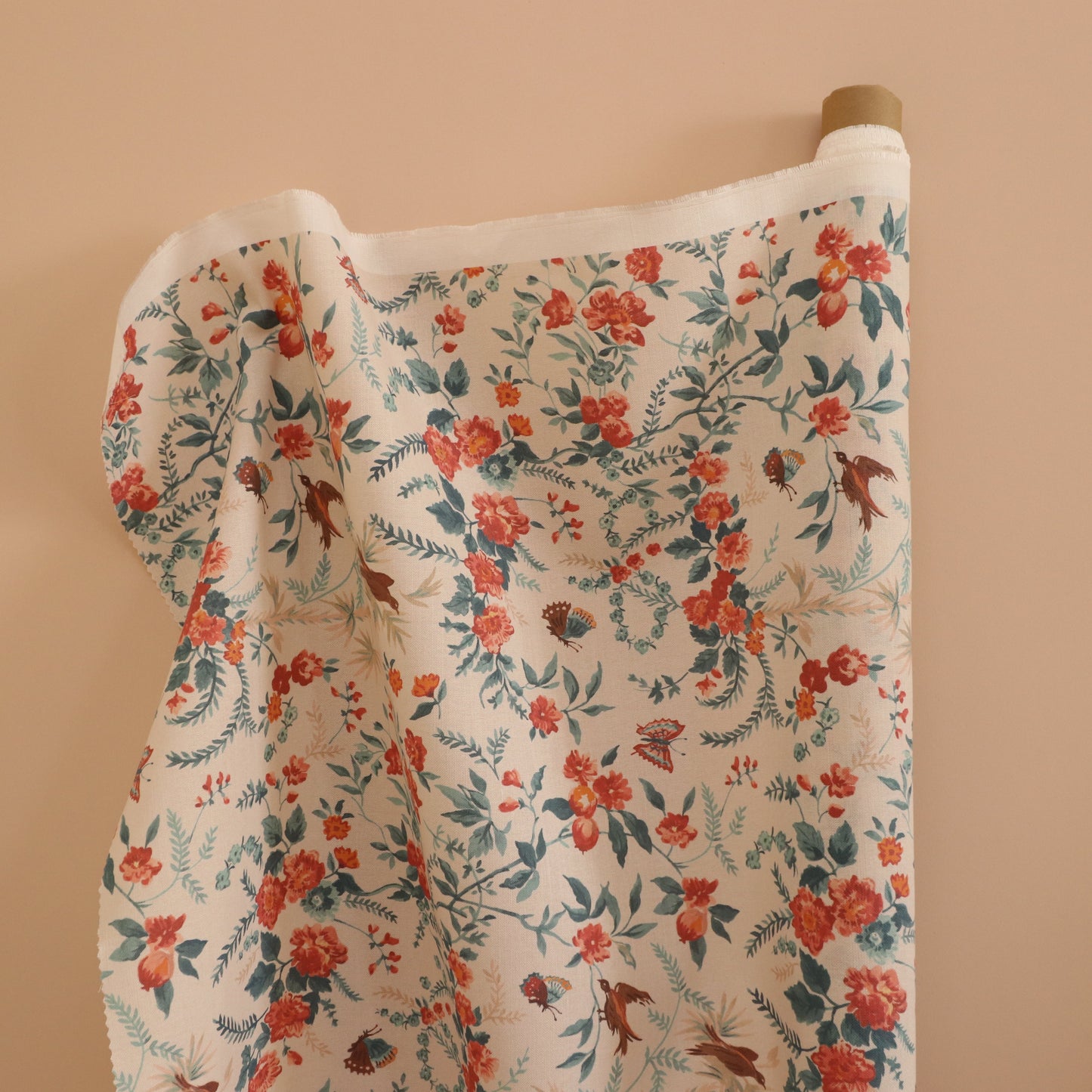 Maison Fleurie - Papillon Teal Fabric