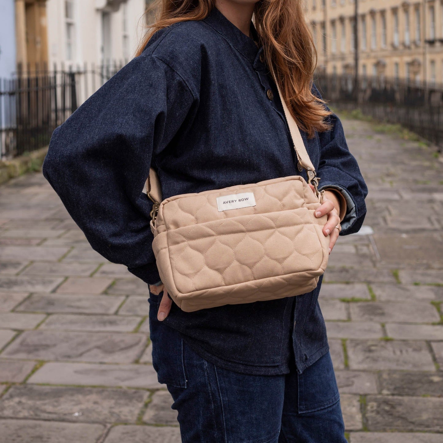 Pram Organiser Bag - Natural