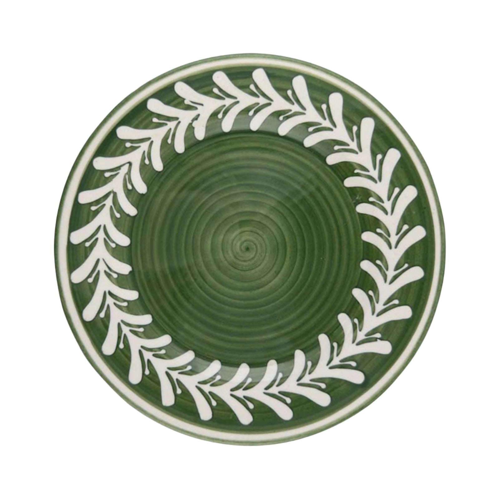 Dinner Plate -  Dark Helecho - Fern Green