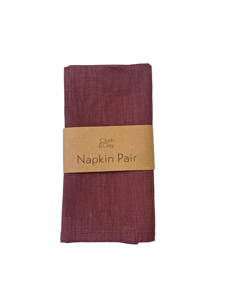 Linen Napkin Pair