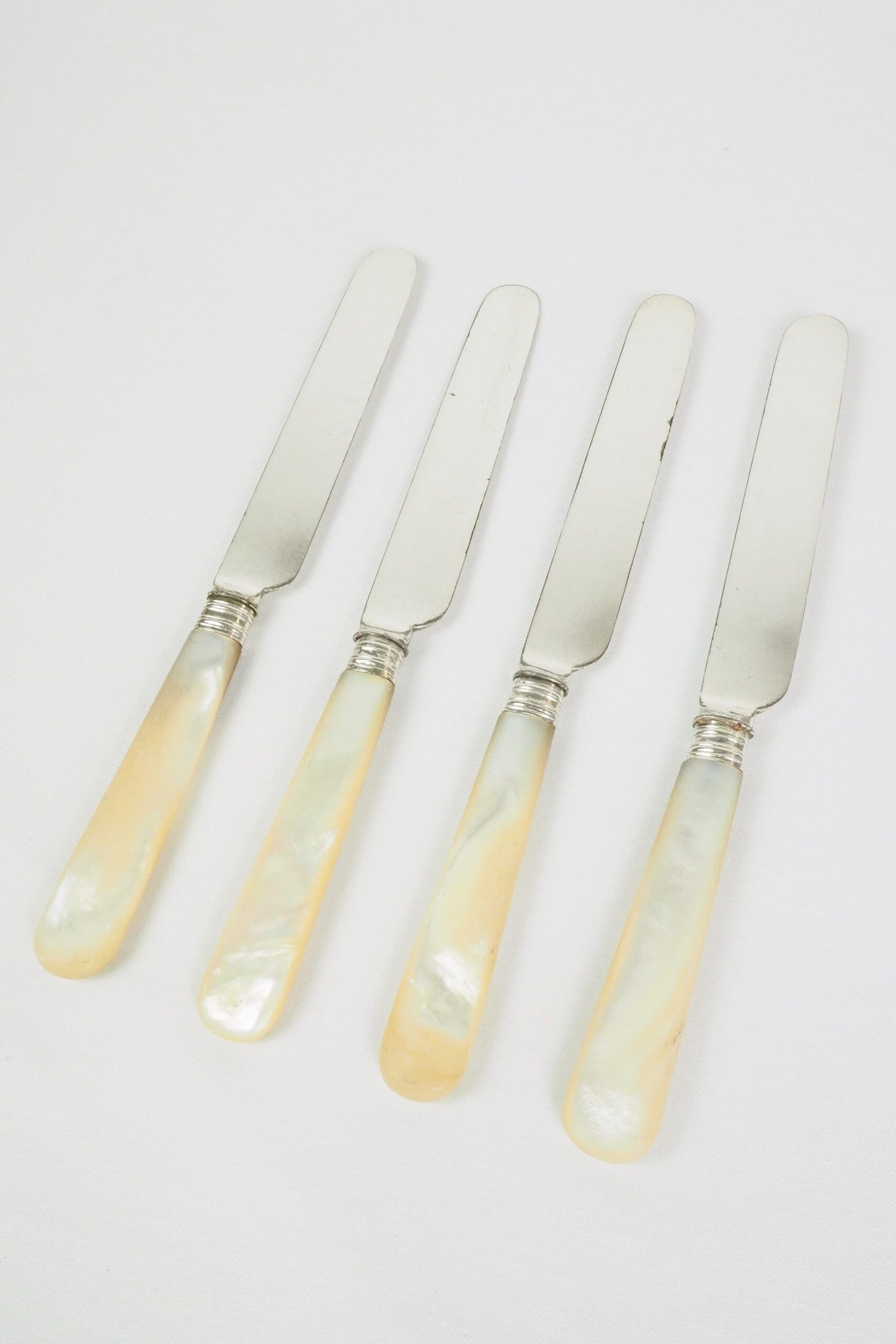 Antique Silver Plate Knives
