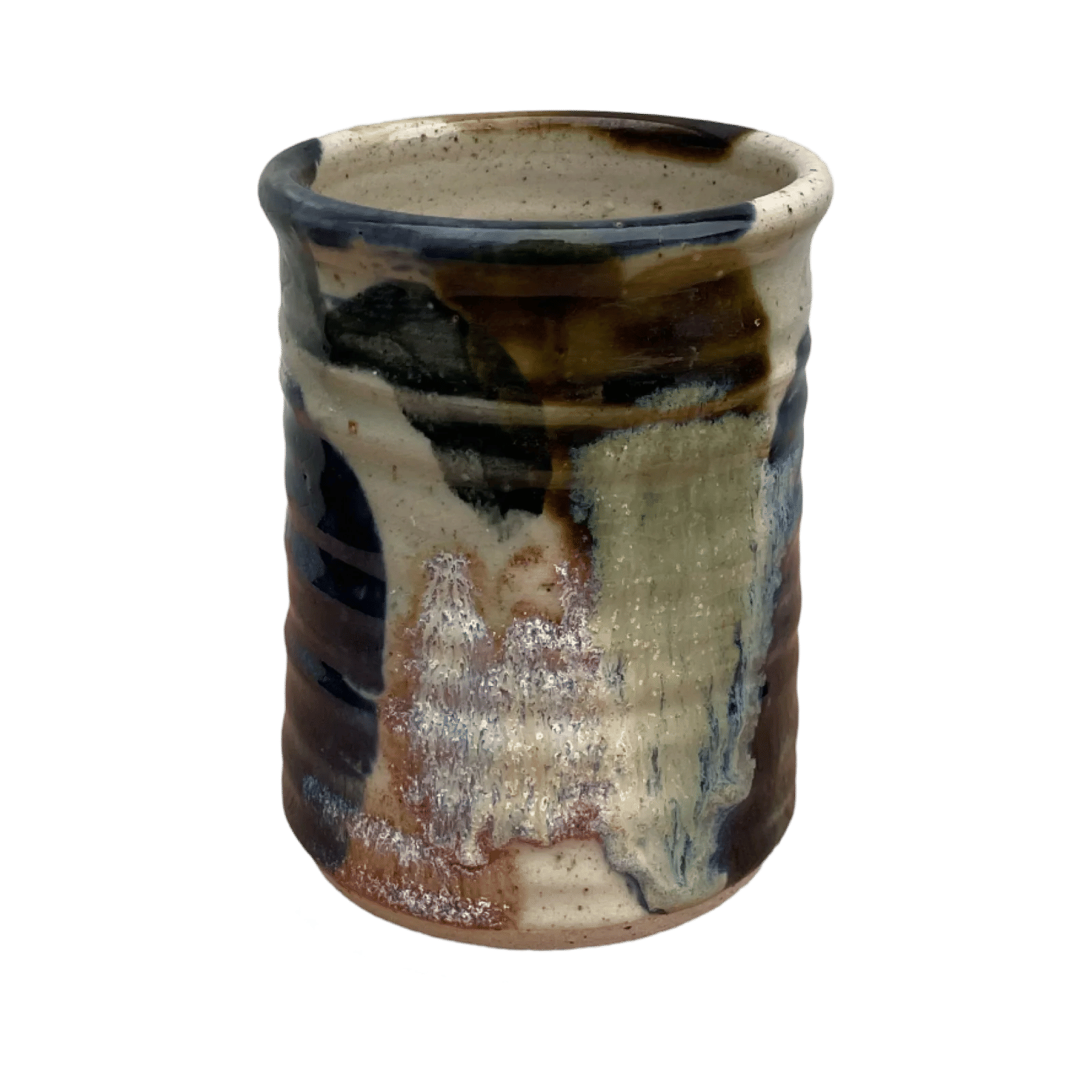 Mixed Glaze Pot #7