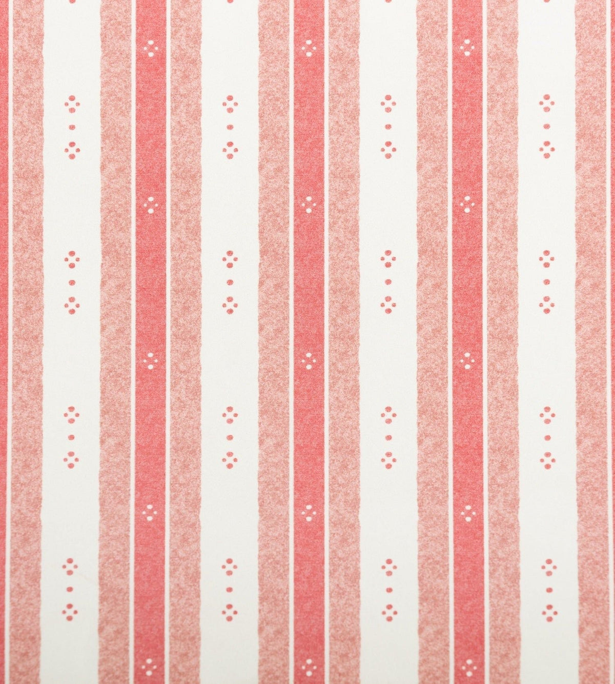 Salzburg Stripe Wallpaper - Red & Pink