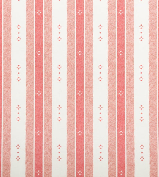 Salzburg Stripe Wallpaper - Red & Pink