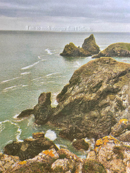 Limited Edition Risograph - Kynance Cove