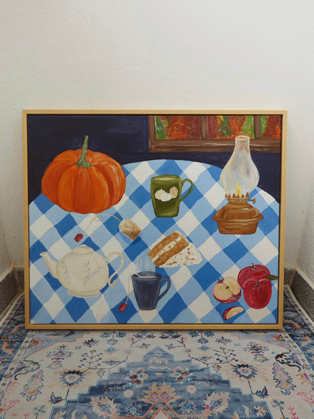 Chá das cinco Painting