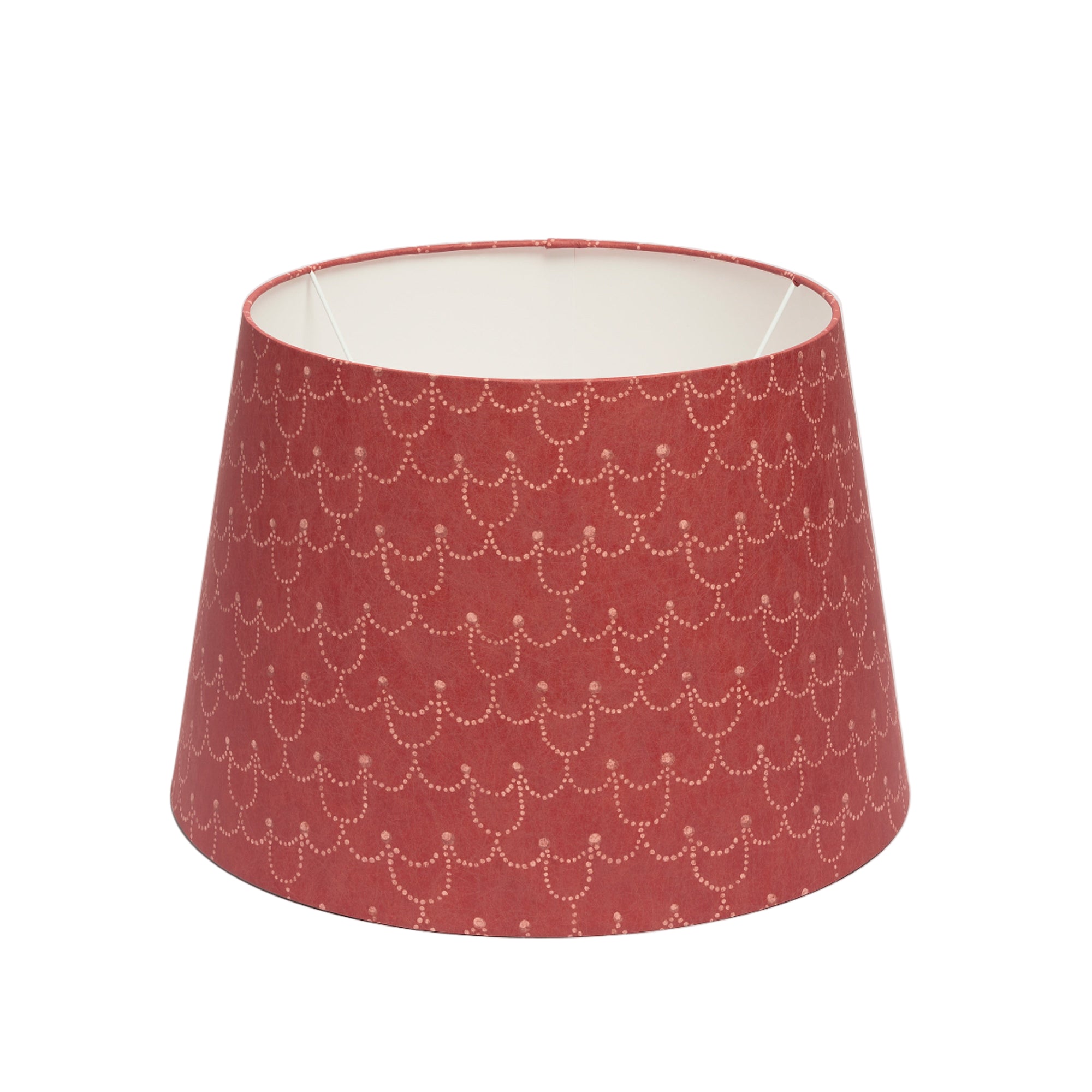 18” Empire Lampshade Pearl Chain – SANGUE