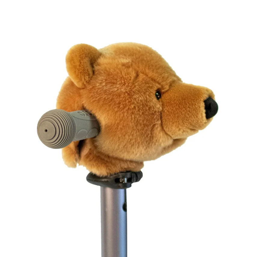 Brown Bear Scooter Head