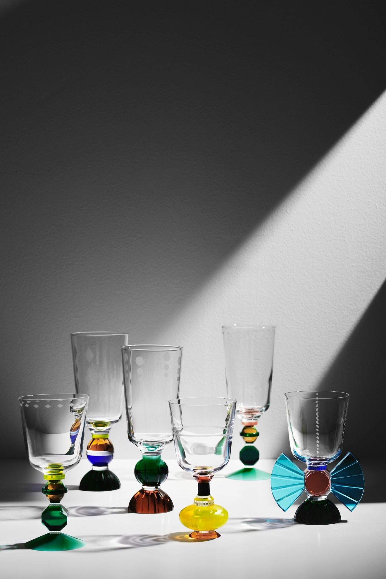 Mayfair Tall Crystal Glass - Set Of 2