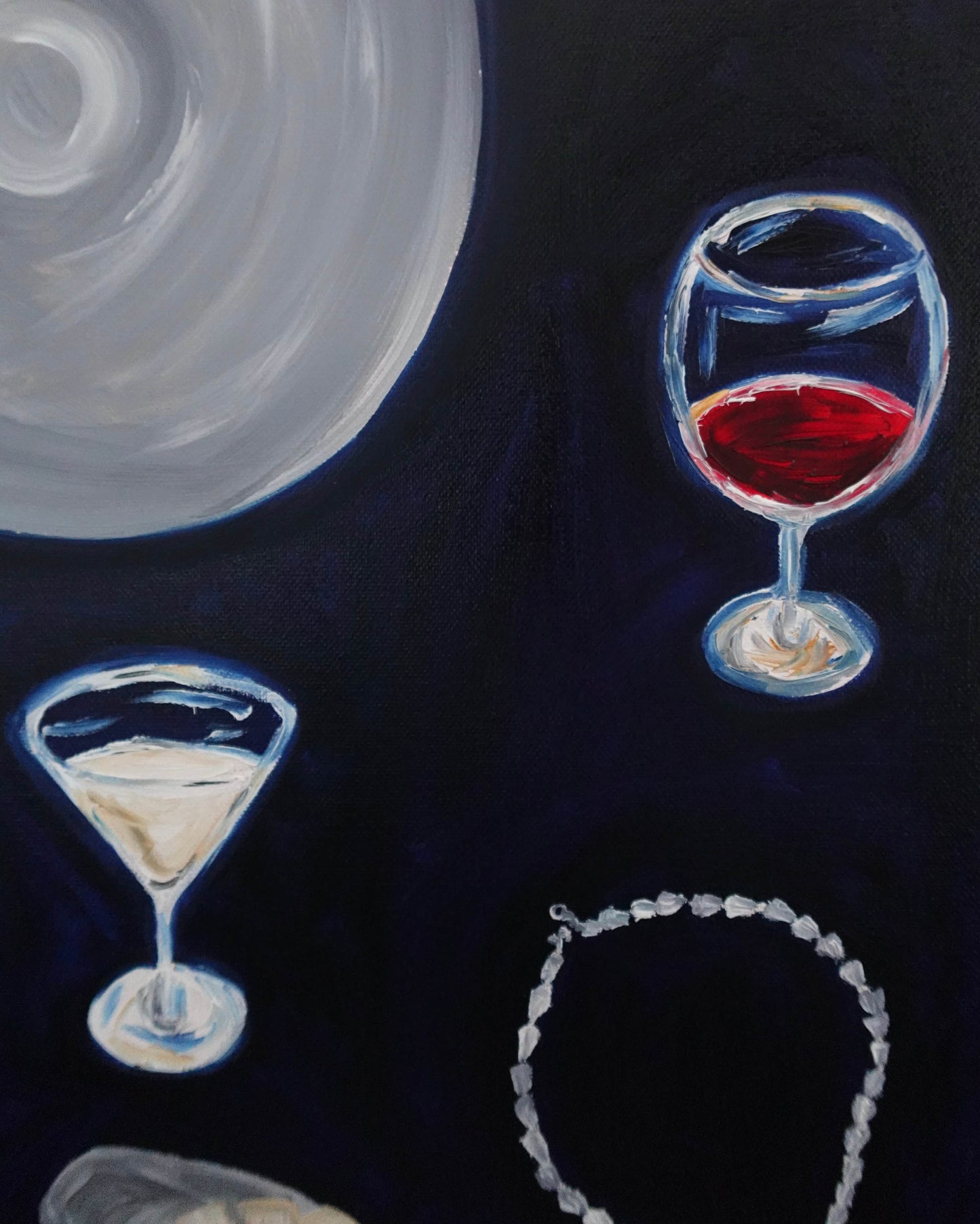 Food brings people together Painting