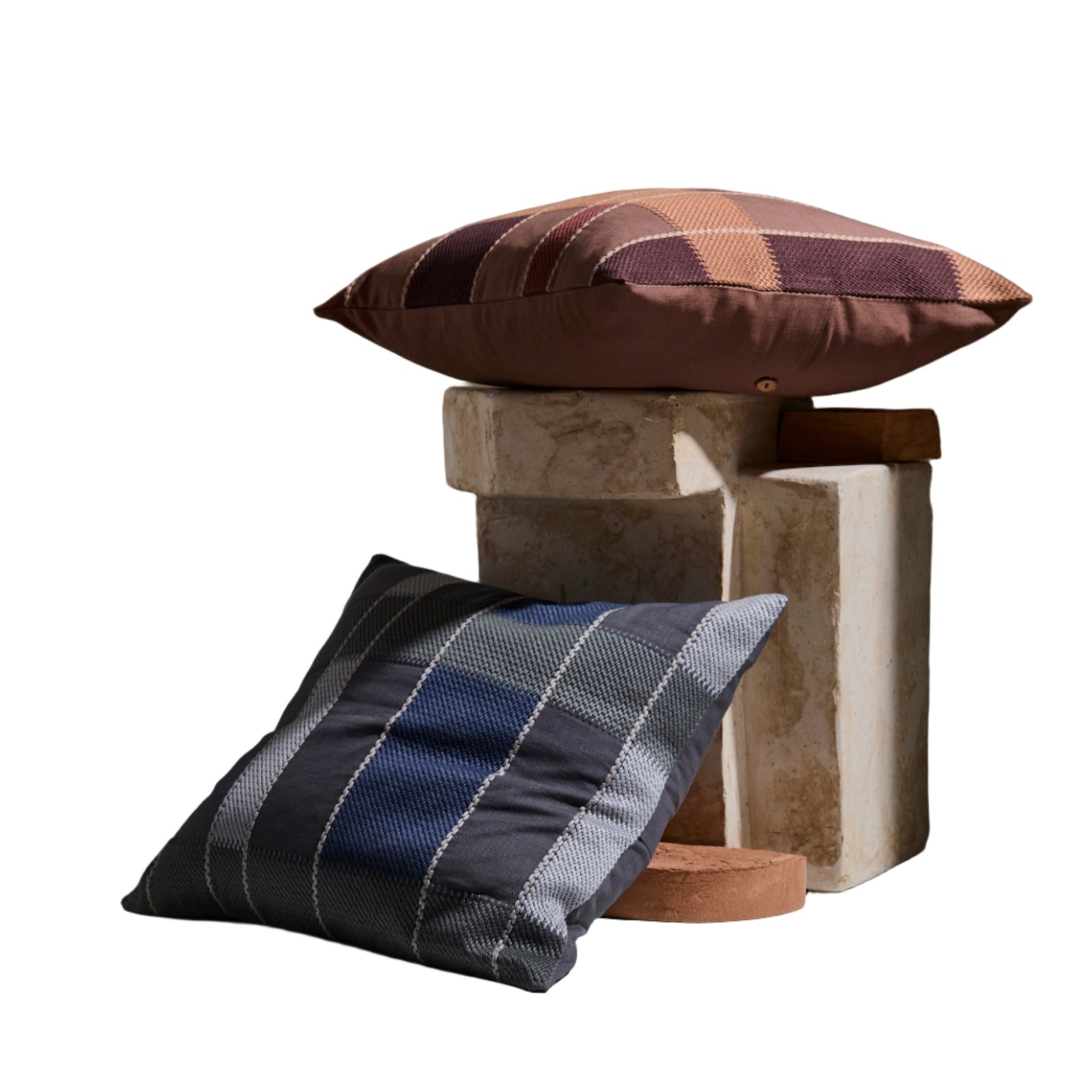 Jaal Cushion Cover - Blue