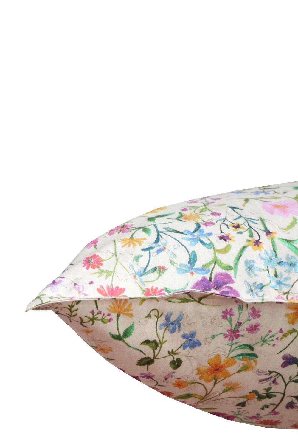 Pillowcase Made With Liberty Fabric Linen Garden