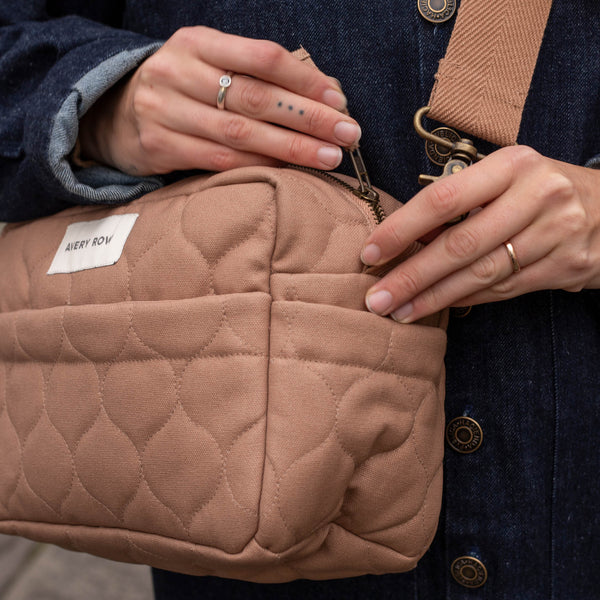 Pram Organiser Bag - Latte