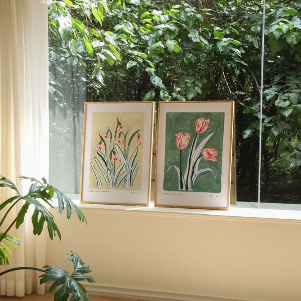 Snowdrop Art Print-