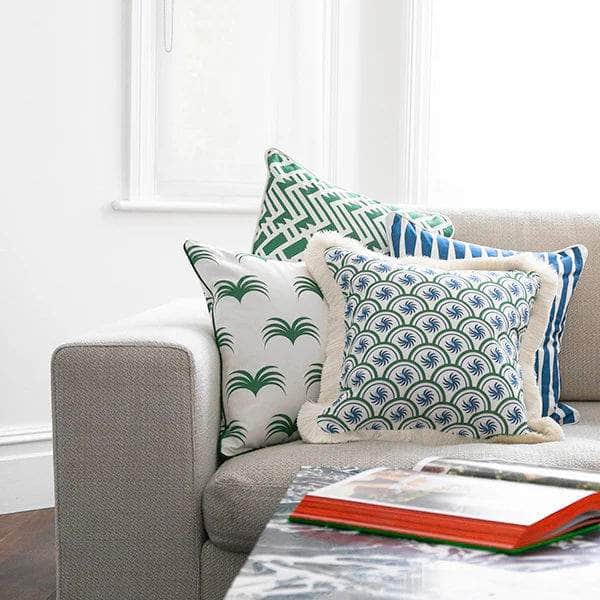 The Delray Cushion - Green