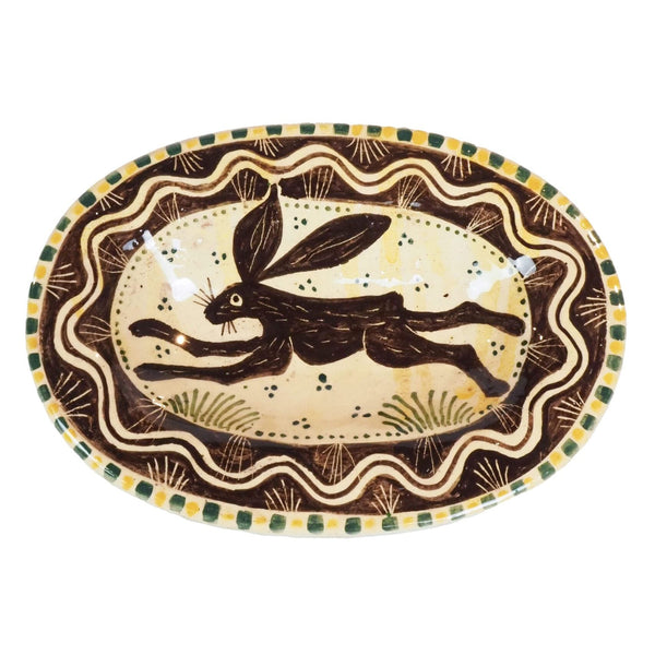Oval Hare Dish
