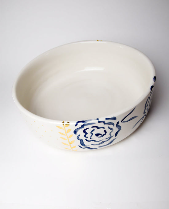 Royal Blue salad bowl