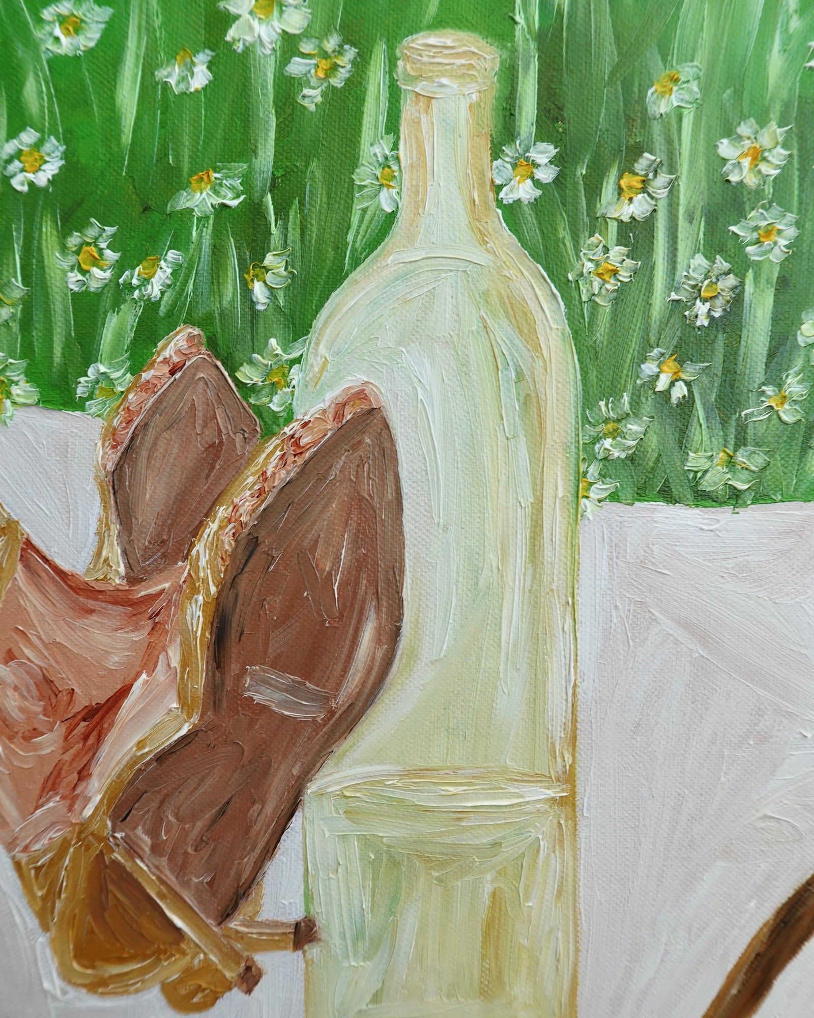 Us and The Birds I Painting