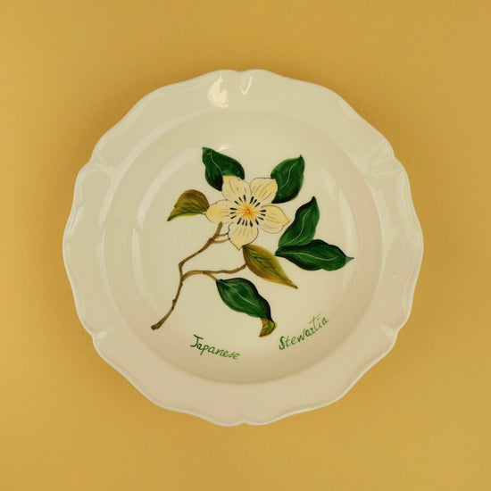 Set of 4 Botanica Soup Plates