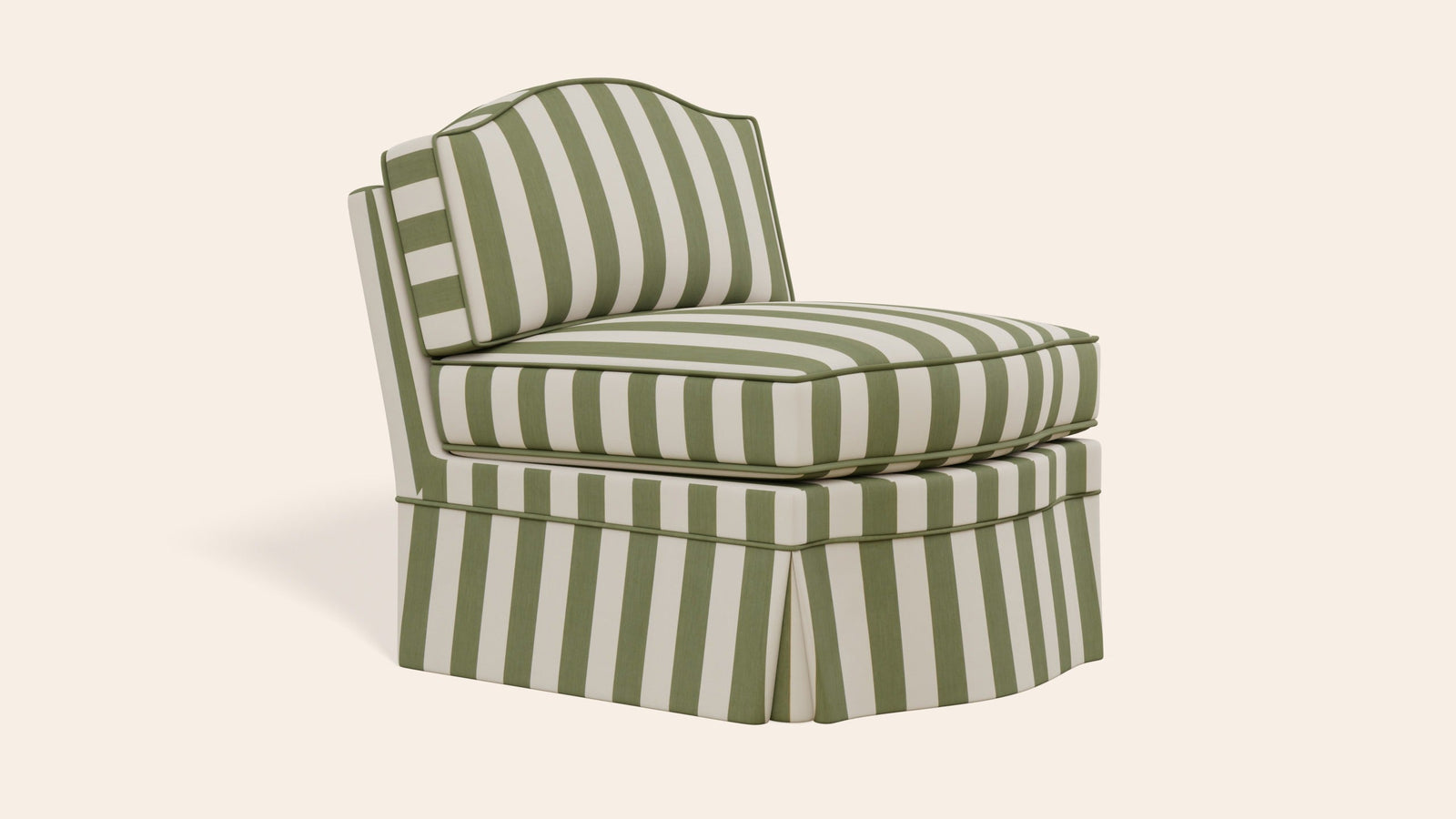 Felix Slipper Chair, Artichoke