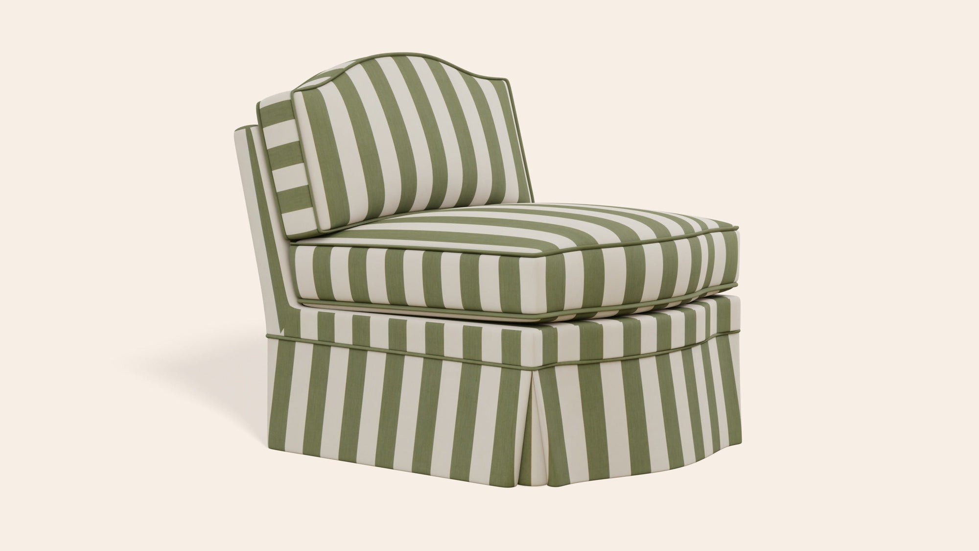 Felix Slipper Chair, Artichoke