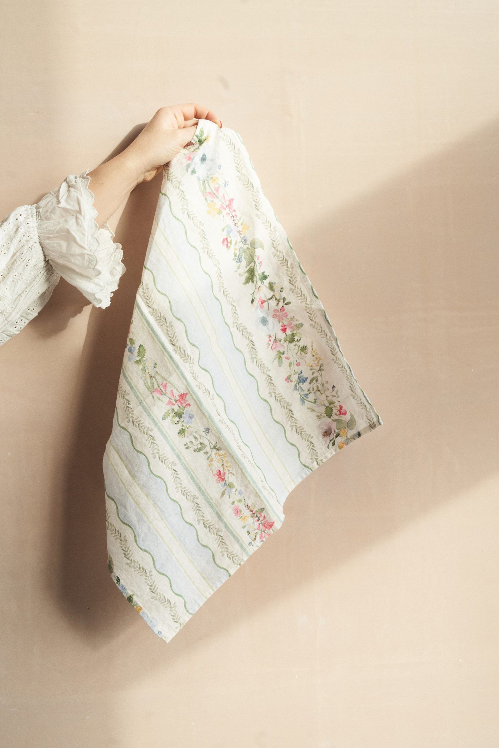 Spring Carpet Stripe Linen Napkin