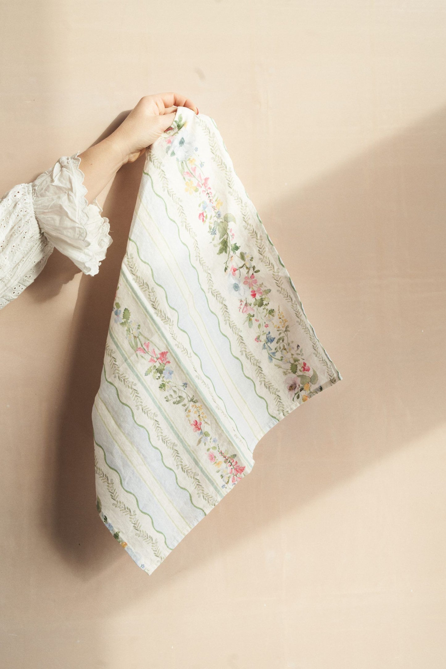 Spring Carpet Stripe Linen Napkin