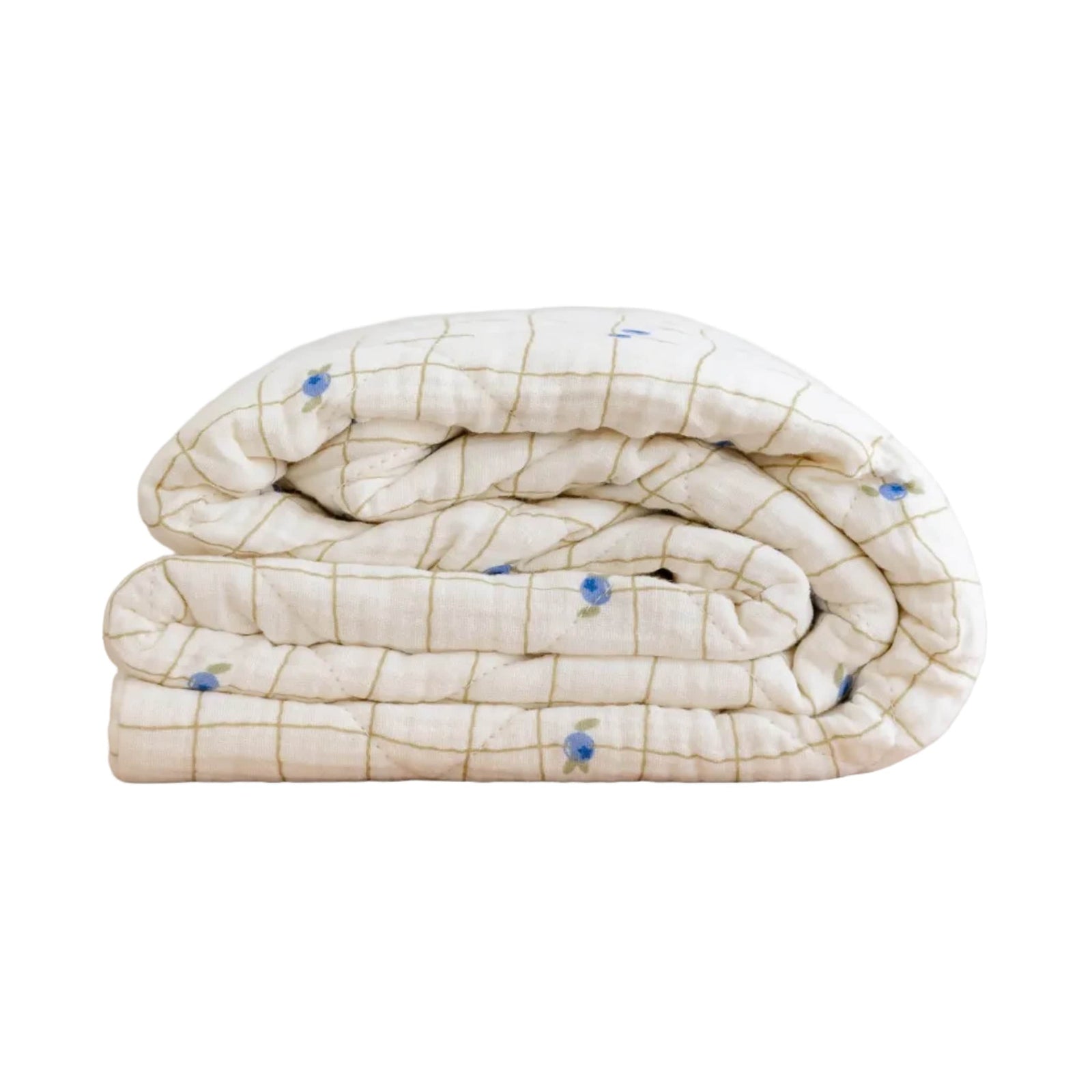 Soft Quilt Blanket – Blueberries