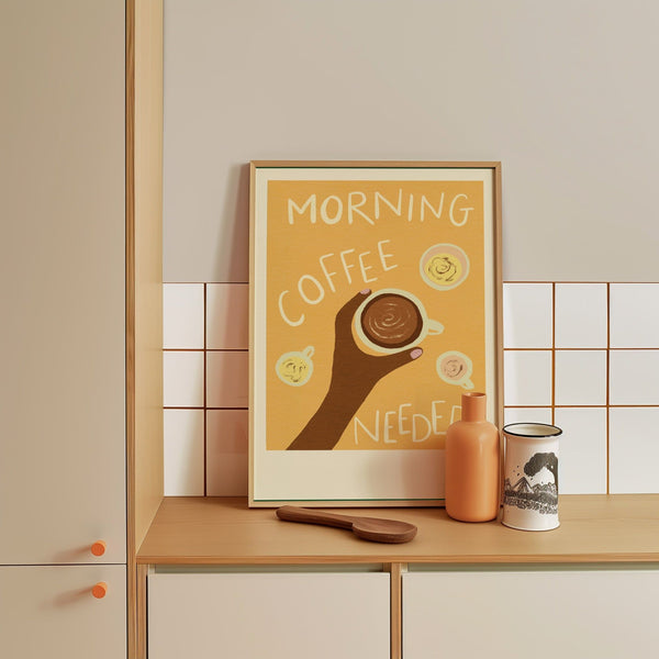 Morning Coffee Needed Print