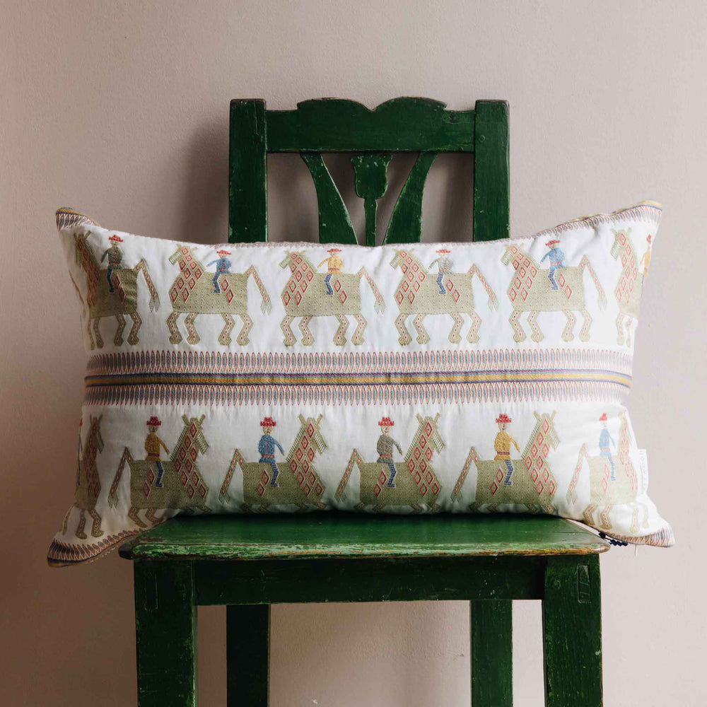 Caballo Yellow Multi Oversized Oblong Cushion