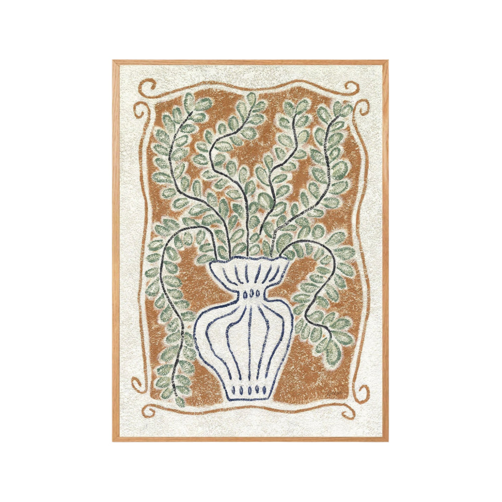 Le Vase - Botanical Art Print