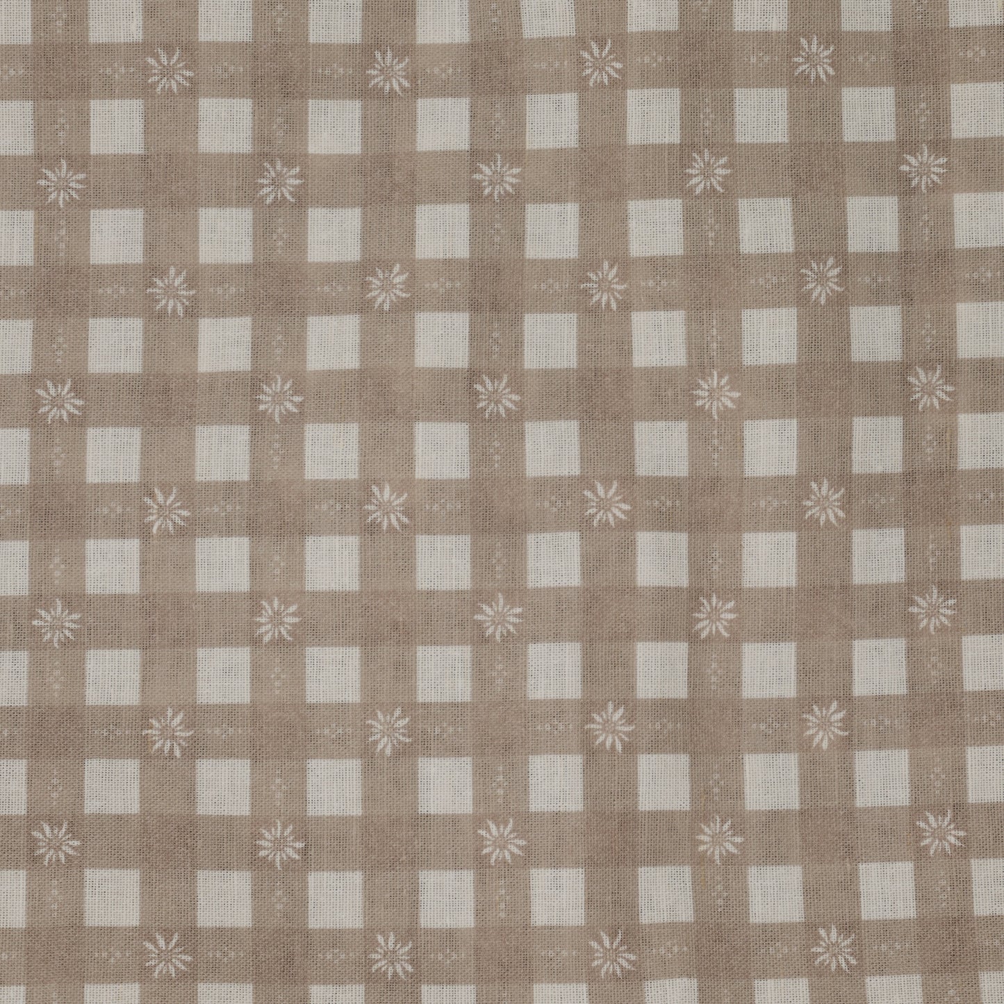 Edelweiss Gingham - Stone